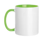 tazza verde personalizzata
