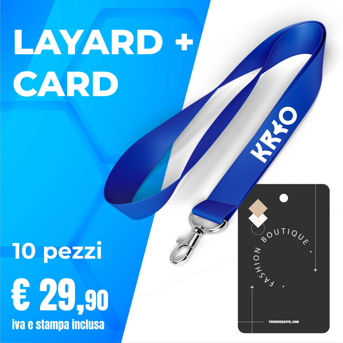 Layard + Card kit 10 pezzi