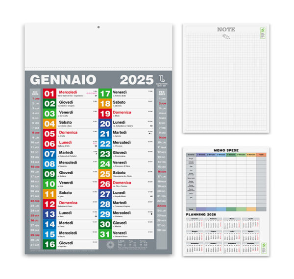 Calendari Olandesi personalizzati BLOCK