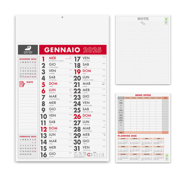 Calendari Olandesi NOTES