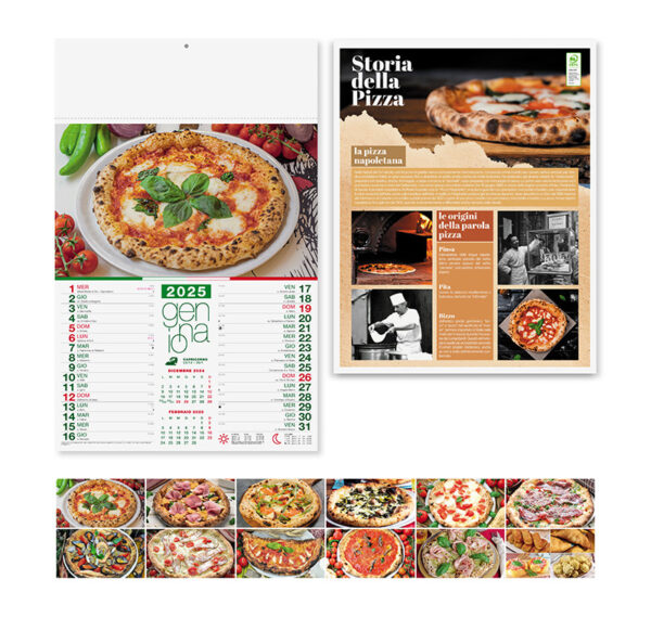 Calendari Illustrati PIZZA